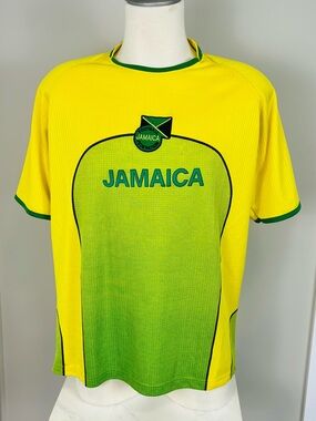 Jamaica Yellow & Green Soccer Jersey
